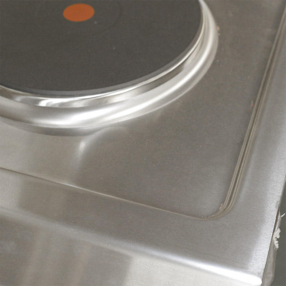 6-Burner Electric Range with Oven Commercial Model for Restaurants 15.6kW