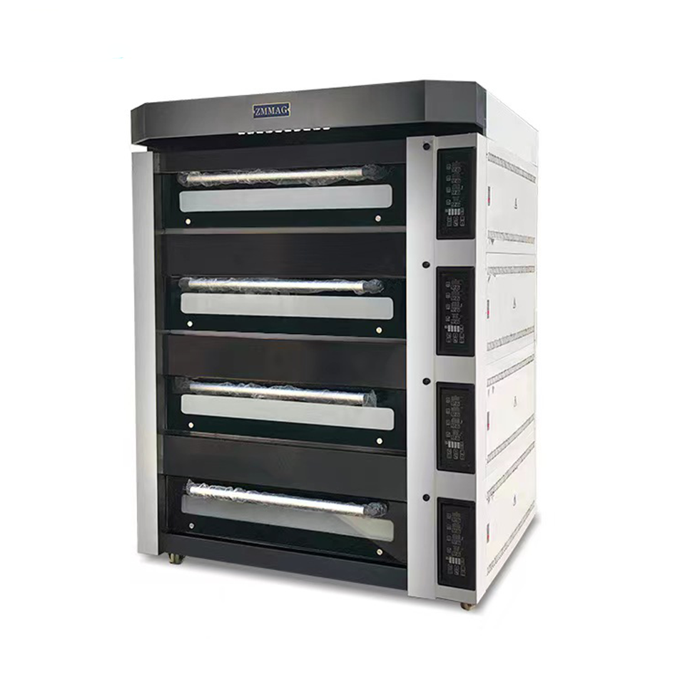 6 Tray Deluxe Gas Deck Oven with Independent Tier Control
