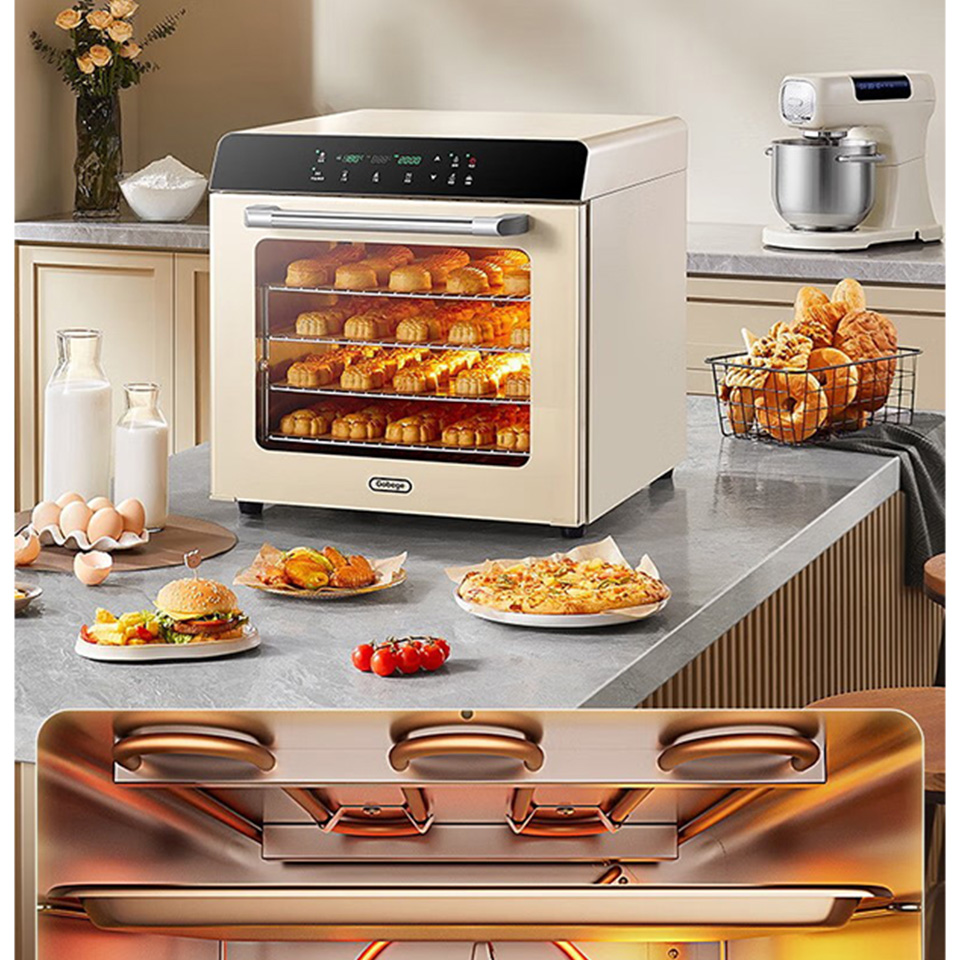80S Convection Oven 56L Electronic Temperature Control Dual Mode Baking