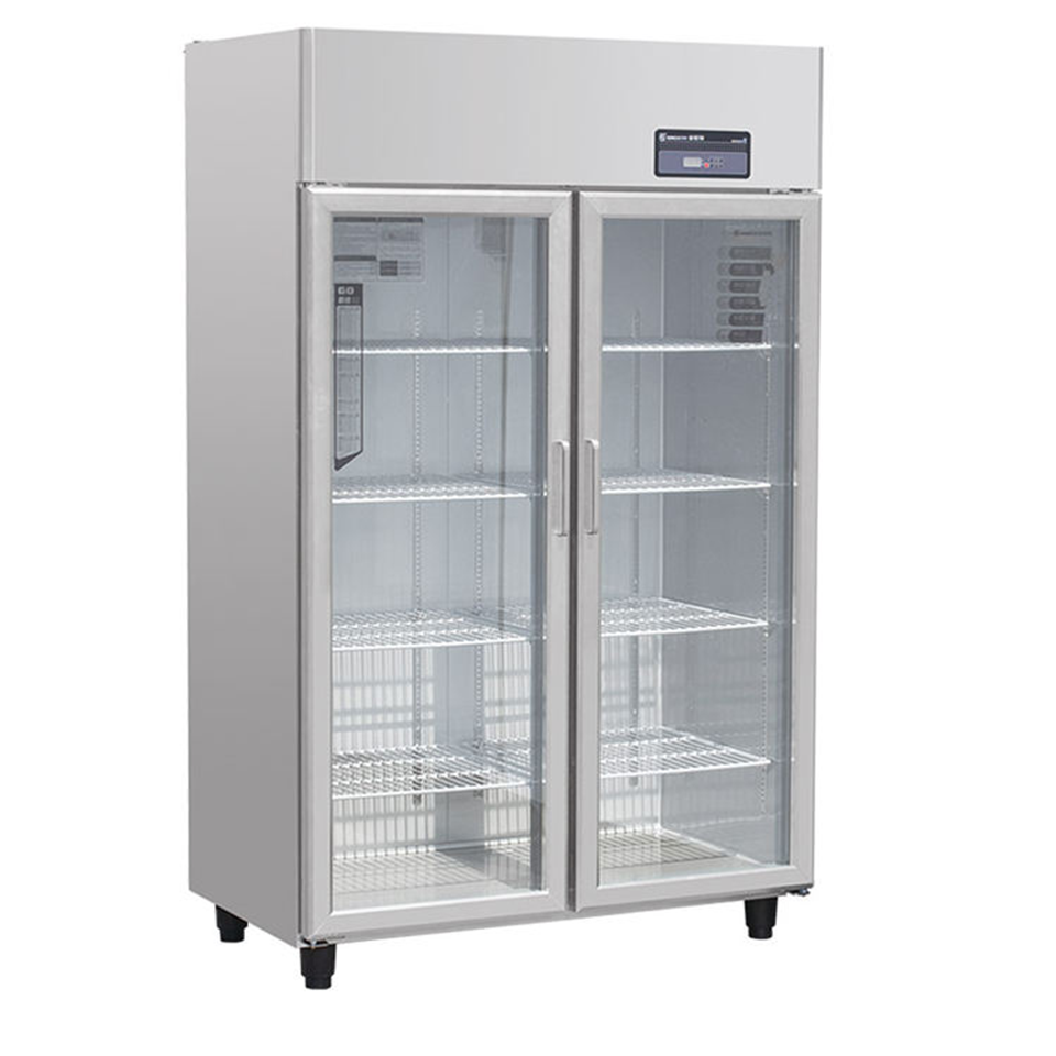 Commercial Glass Door Refrigerator for Restaurant and Beverage Display STUC