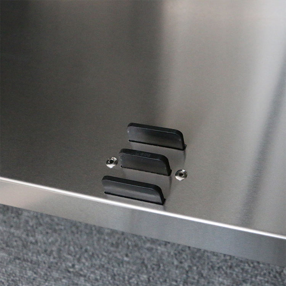 Commercial Stainless Steel Sliding Door Cabinet OBDLMGZT-WS for Food Service