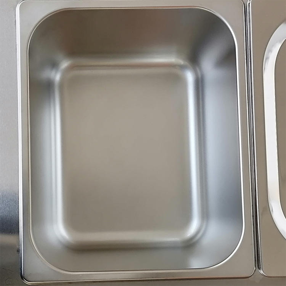 Compact 2 Pan Bain Marie Food Warmer for Buffet and Catering Use