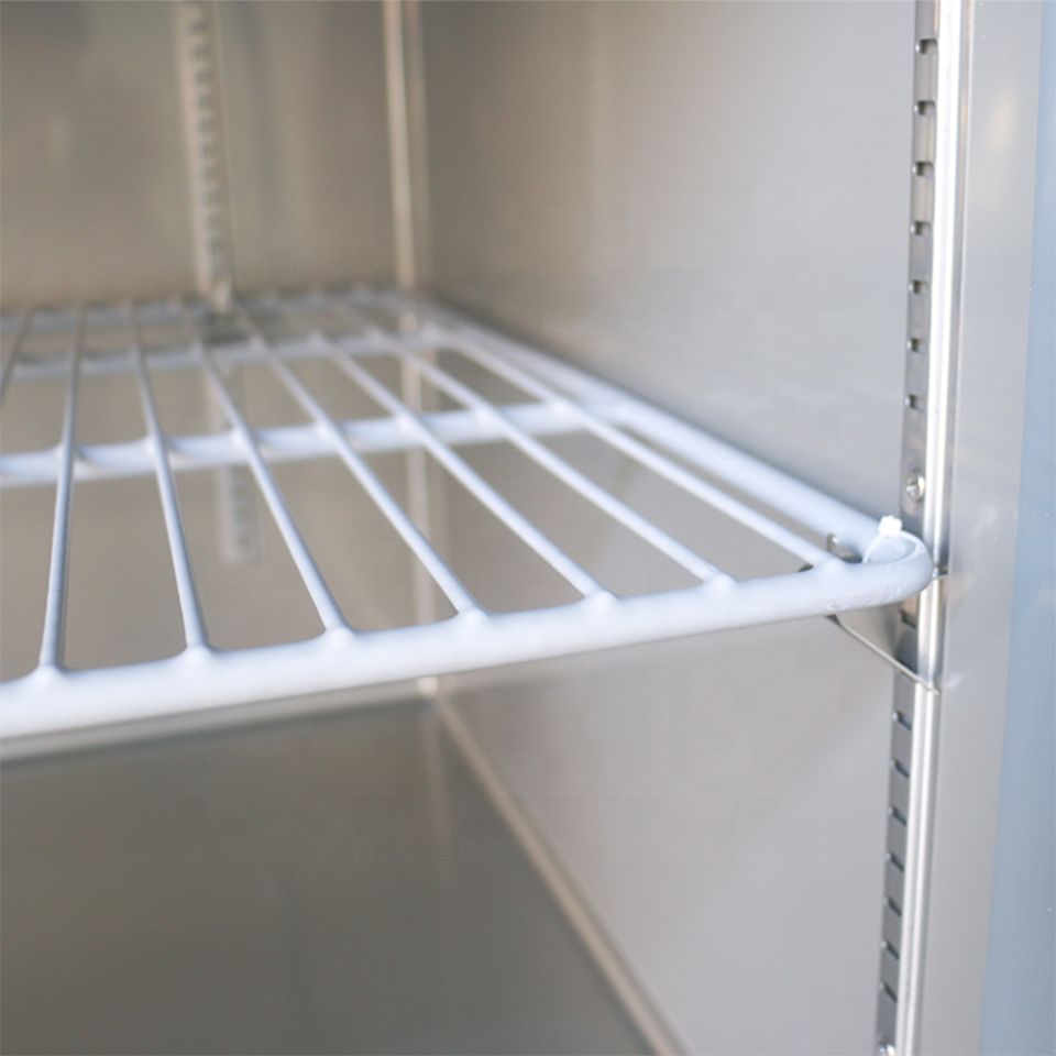 Double-Door Upright Refrigerator Freezer for Restaurants and Catering