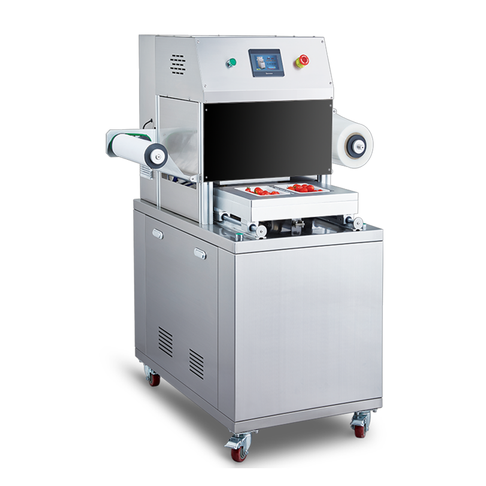 DQ305L-V Vertical MAP Vacuum Packaging Machine with 280mm Film