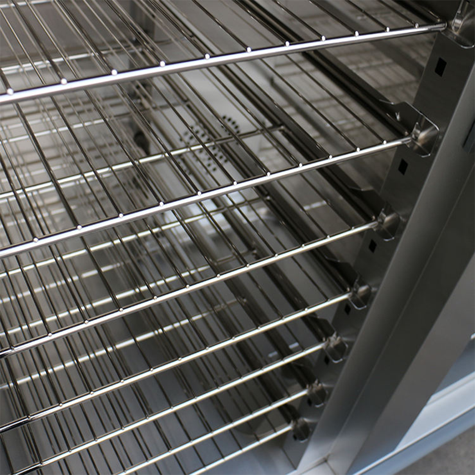 Dual Compartment 500L Food Warming Trolley Commercial for Catering