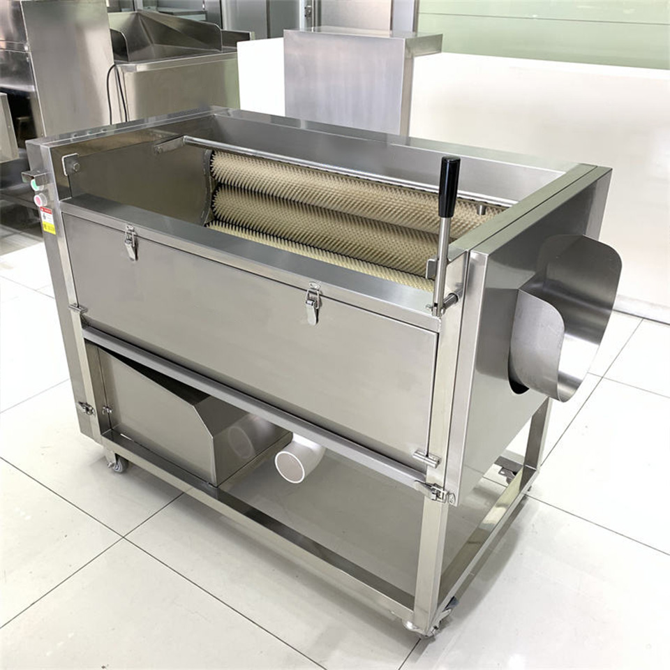 DXC-1000 Commercial Vegetable Peeling Machine 300-400kg/h Stainless Steel