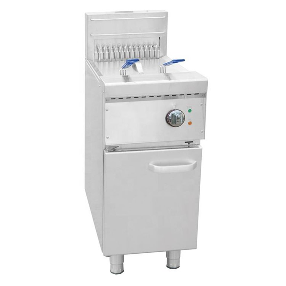 E-DZ-400G-2 Electric Fryer Dual Basket 16kW Reliable Performance