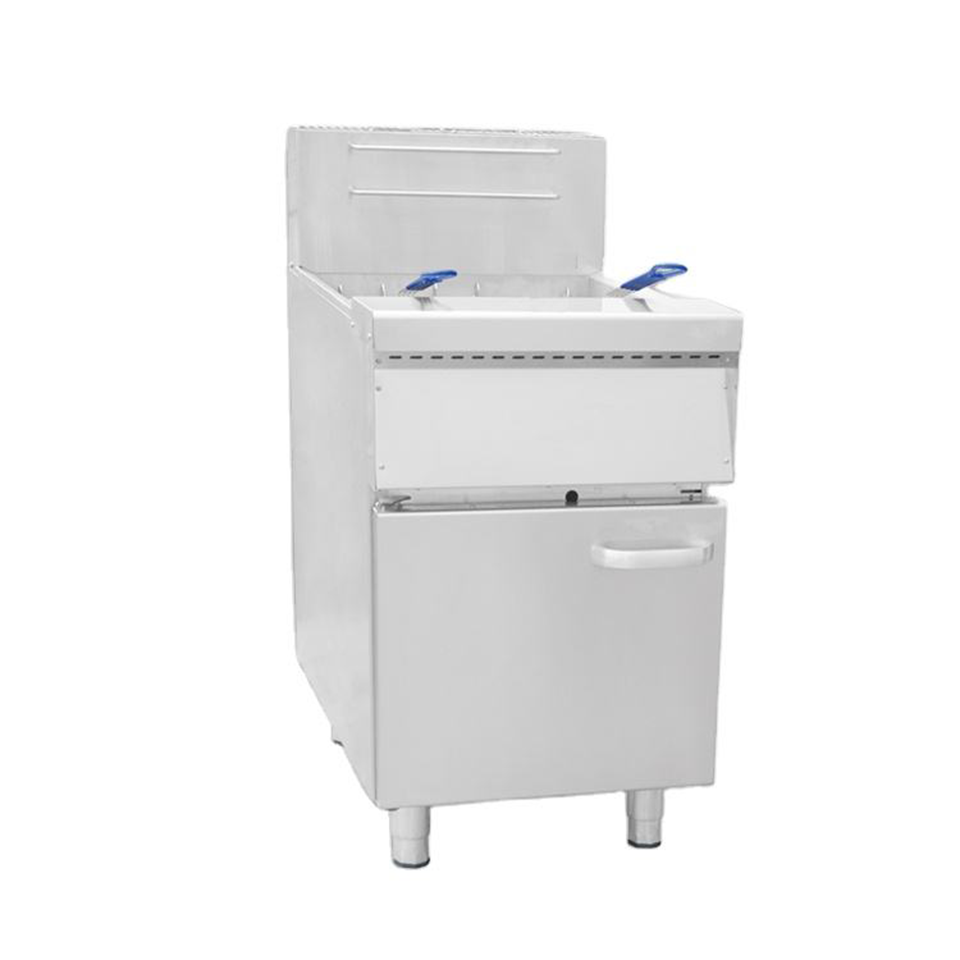 E-RQZ-500G Commercial Gas Fryer 28kW High Capacity 35L-38L