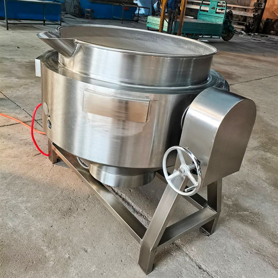 Electric SUS304 Jacketed Cooking Kettle 100-600L Capacity Hand-Tilt Models