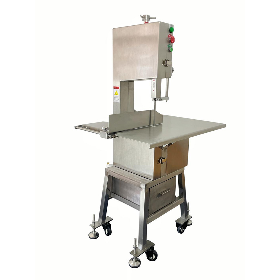Heavy-Duty Meat Bone Saw 2200W Stainless Steel Industrial Use