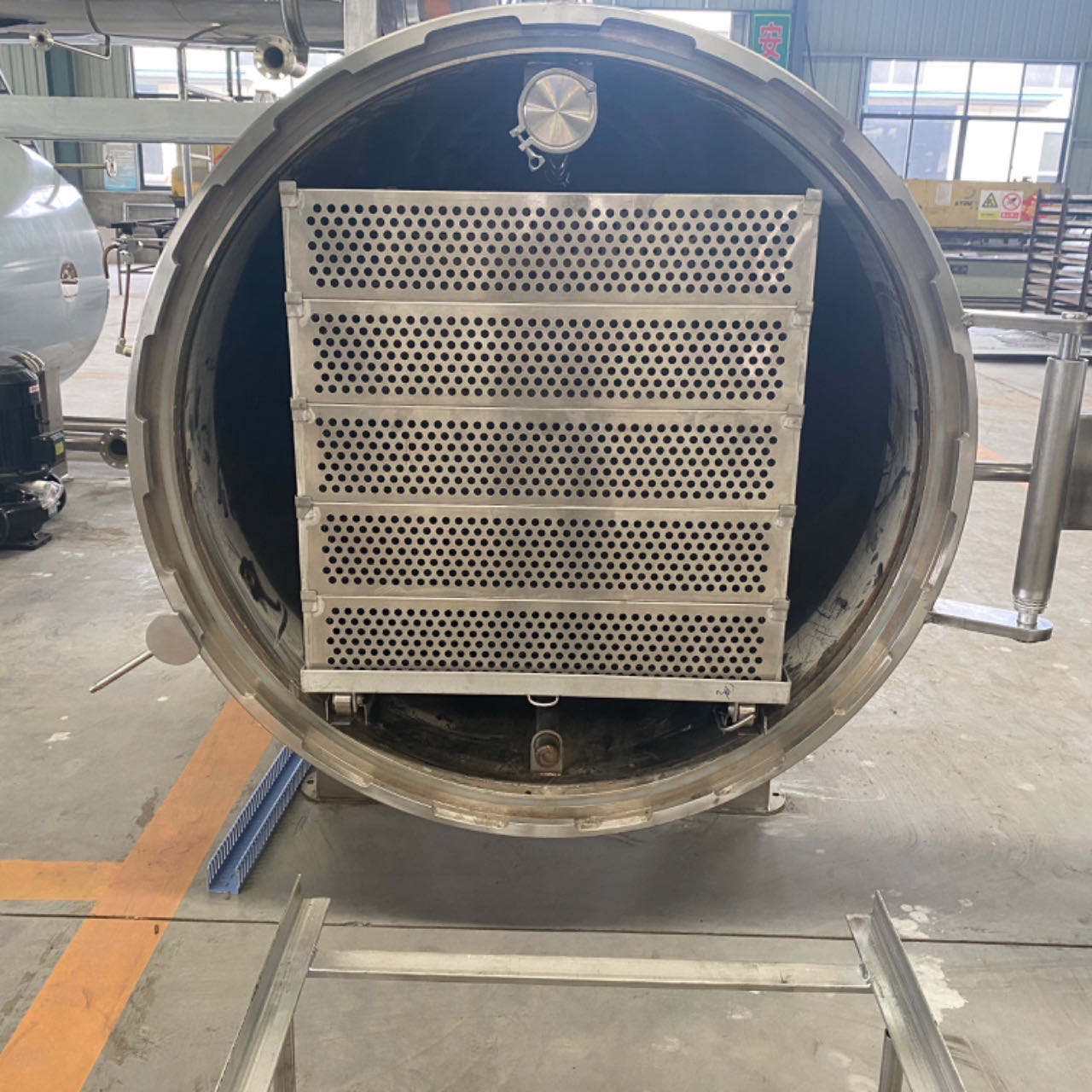 Heavy-Duty SUS304 Stainless Steel Steam Sterilization Kettle 50-900kg Capacity