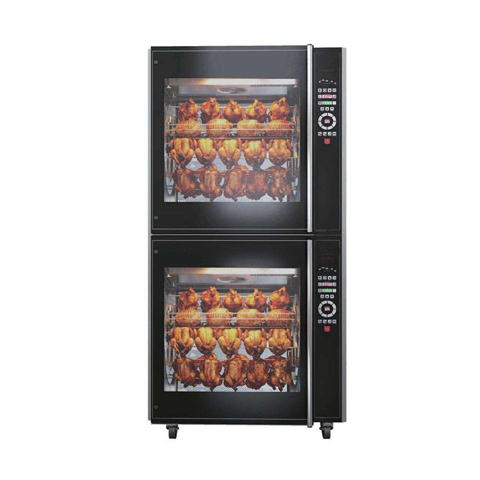 High-Capacity 40 Chicken / 18kg Meat Rotisserie Oven