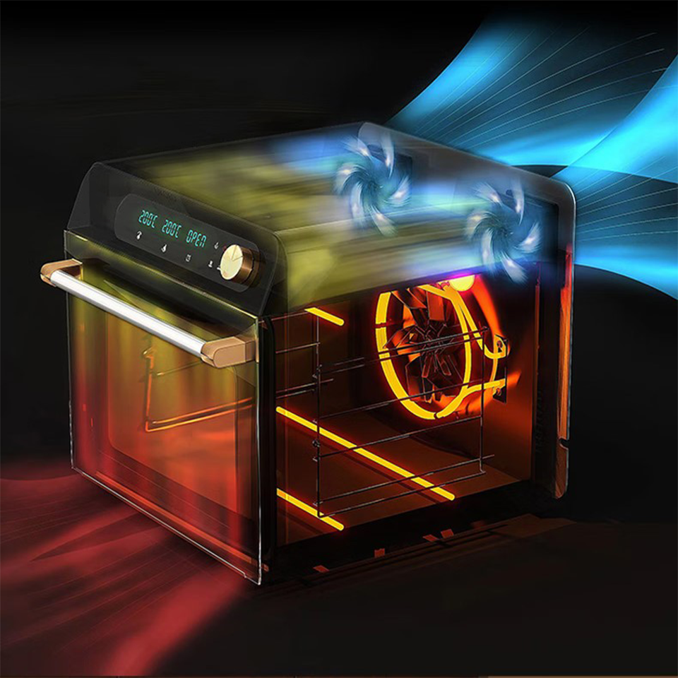 Home 5A 42L Convection Oven Adjustable Upper Lower Temperature