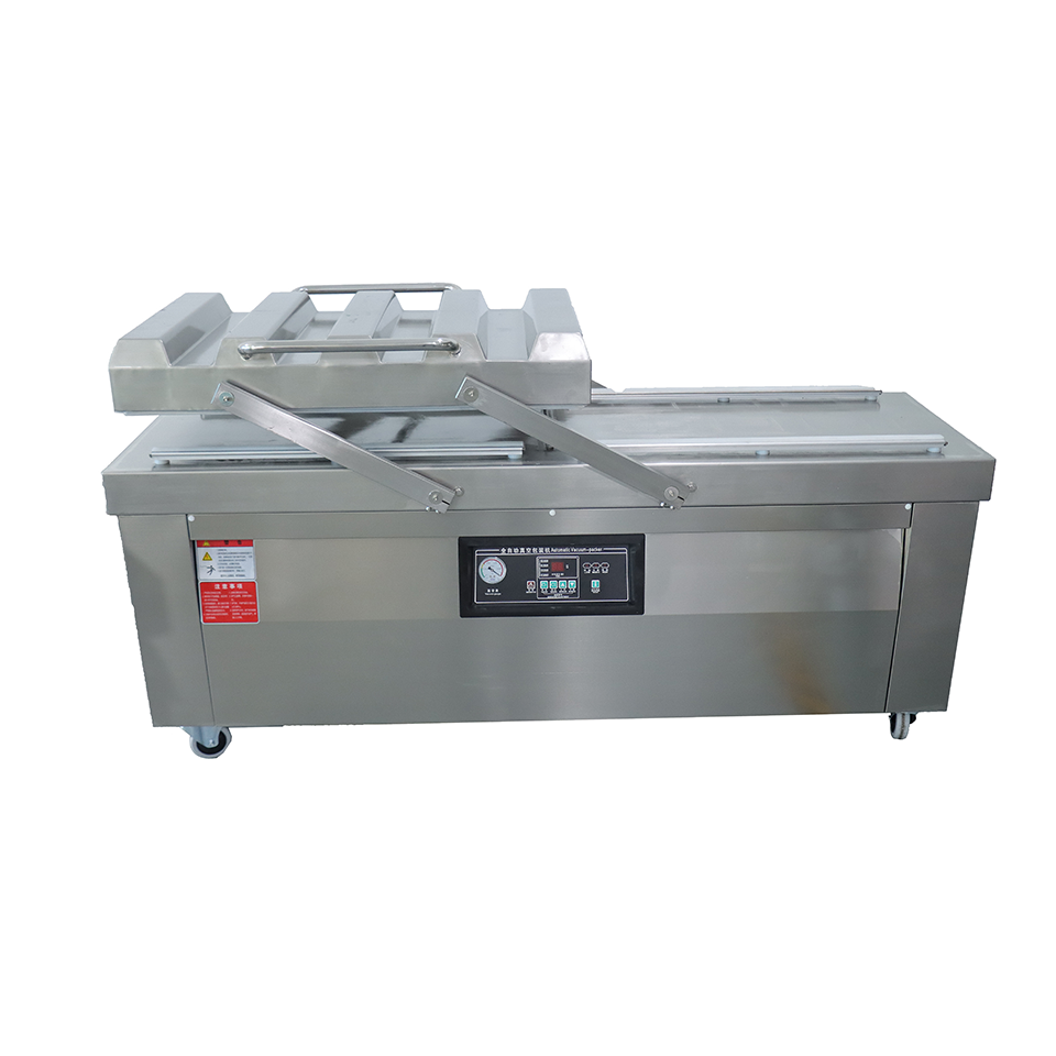 Industrial Flat-Plate Double Chamber Vacuum Sealer 400-800mm