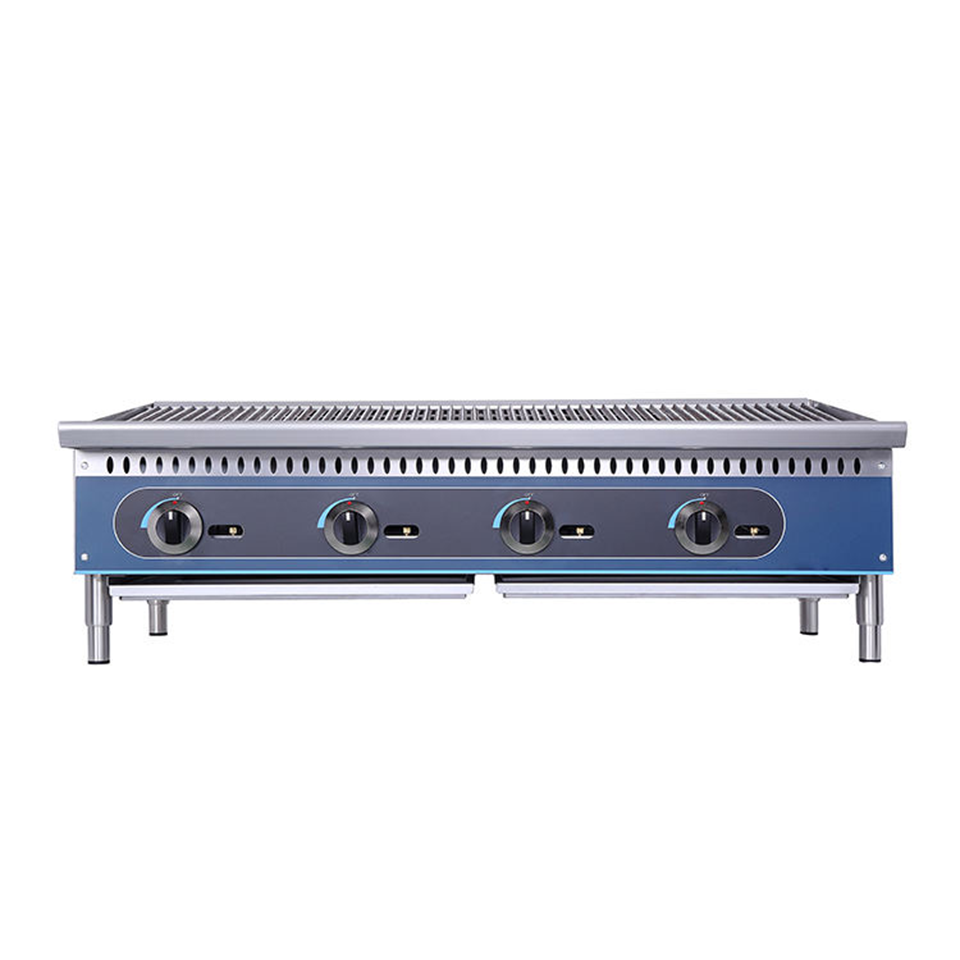 KB-CB Series Vertical Gas Grill 10-41kW Dual Fuel Stainless Steel Commercial