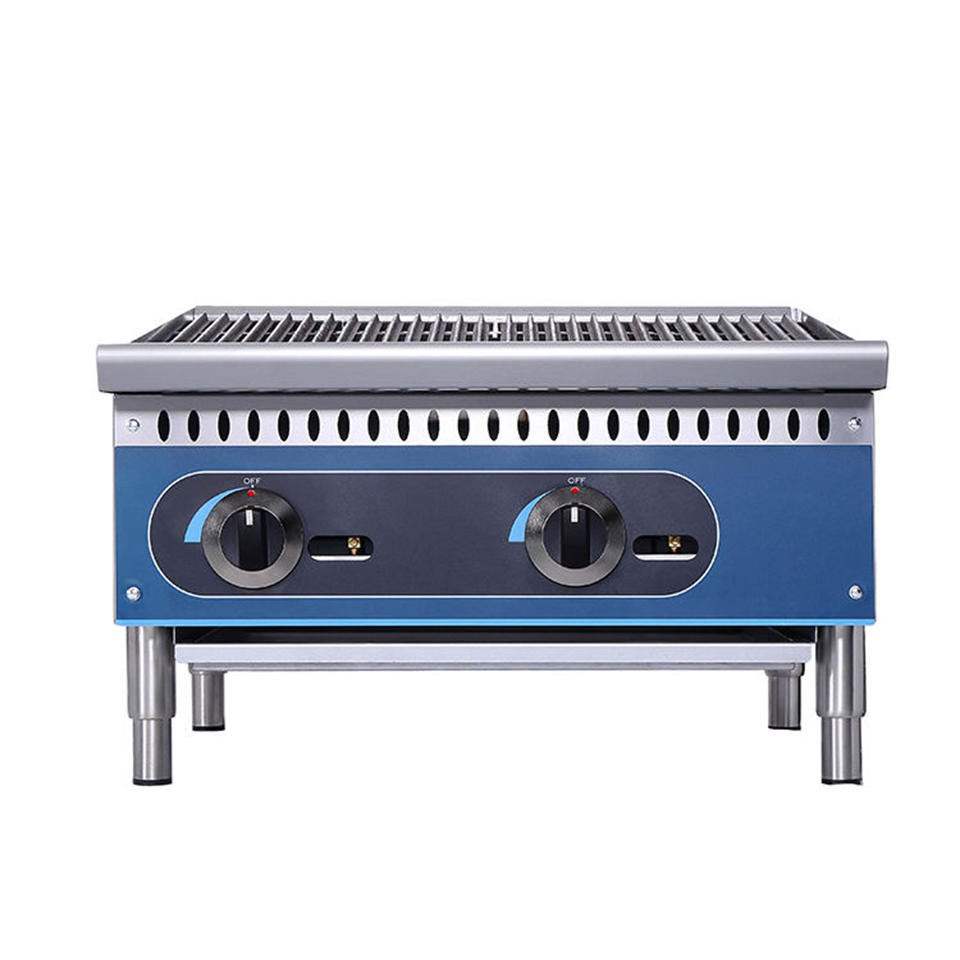 KB-CB Series Vertical Gas Grill 10-41kW Dual Fuel Stainless Steel Commercial