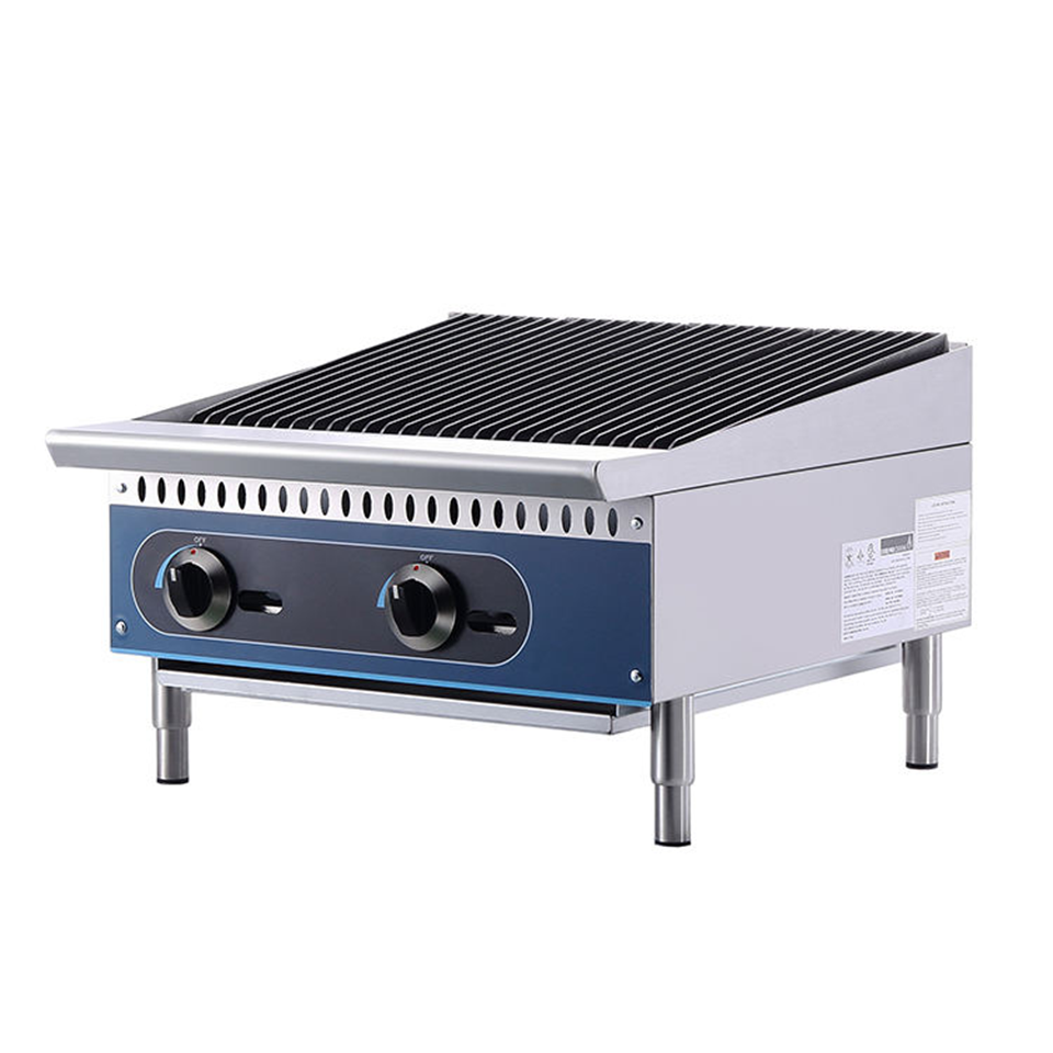 KB-CB Series Vertical Gas Grill 10-41kW Dual Fuel Stainless Steel Commercial