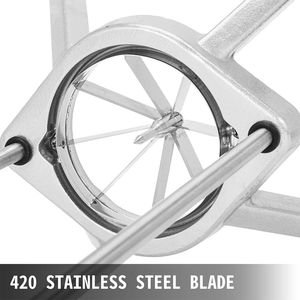 Manual Vegetable Cutter Aluminum Die-Cast Kitchen Tool