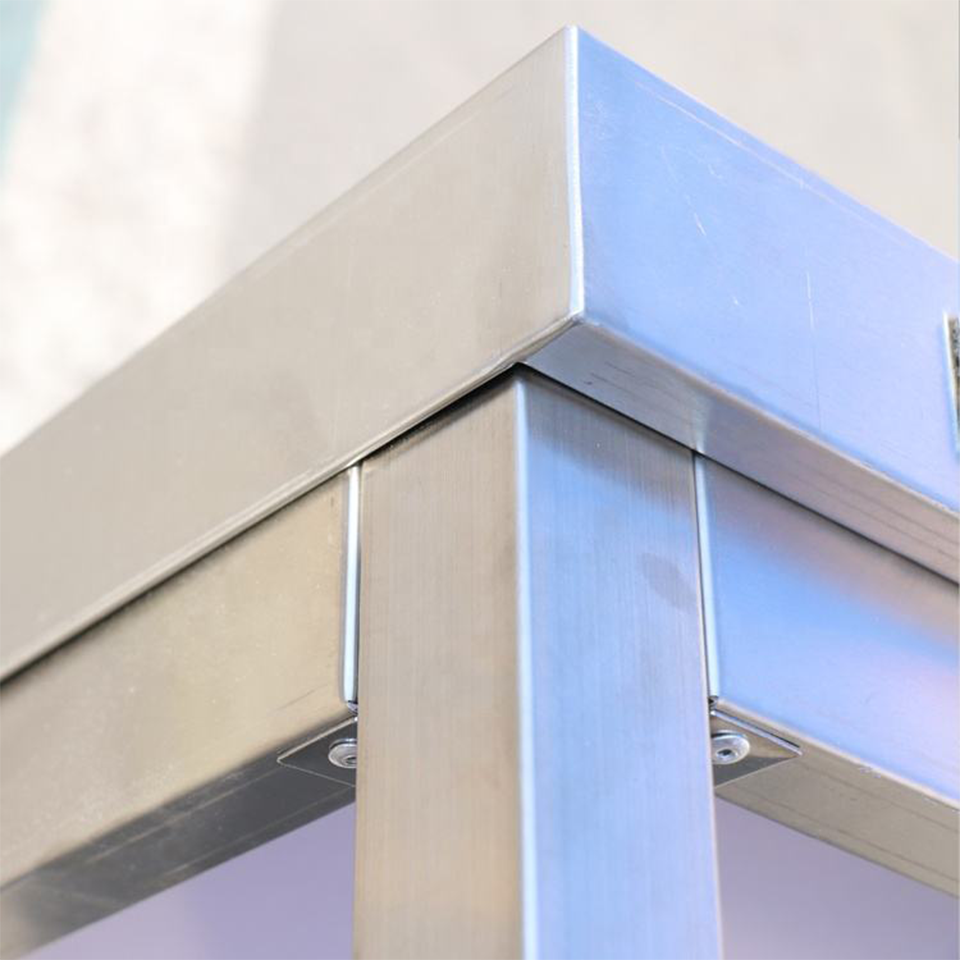 Stainless Steel Double-Tier Work Table Heavy-Duty for Restaurants and Catering