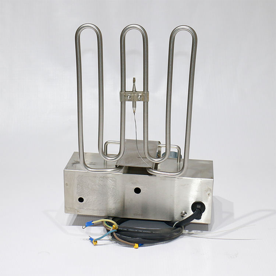 Tabletop Dual Tank Electric Fryer 5kW 220V Compact Design