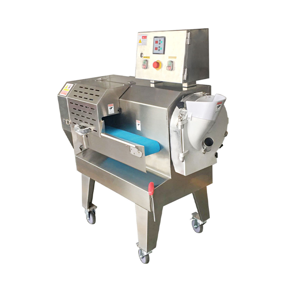 TS118 Commercial Vegetable Cutter Dual Head Slicer Dicer Shredder 300–1000kg/h
