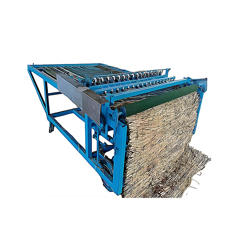 Vegetable Greenhouse Straw Curtain Weaving Machine 1000-2000mm Width