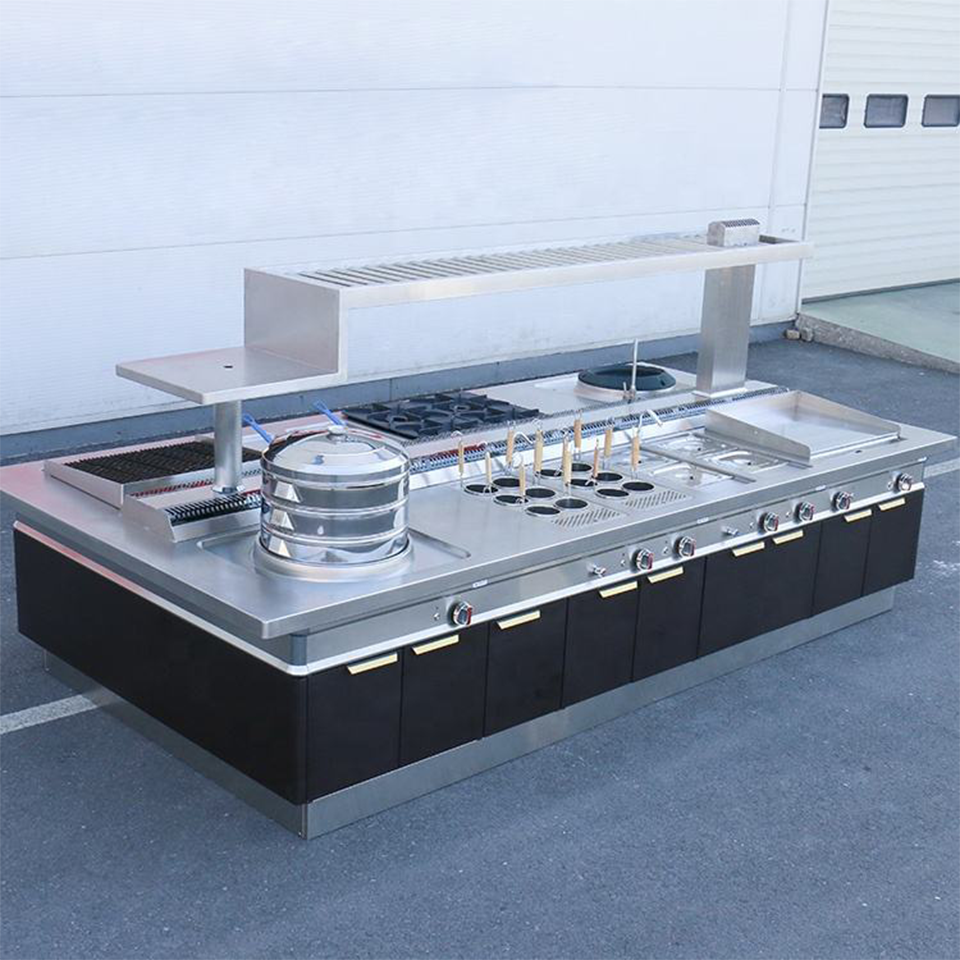 ZHL Modular Kitchen Equipment Customizable 110 kW Power