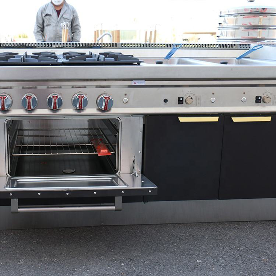 ZHL Modular Kitchen Equipment Customizable 110 kW Power