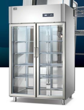 Energy-Efficient Four-Door Cabinet BS1.0G4 Adjustable Shelving Design