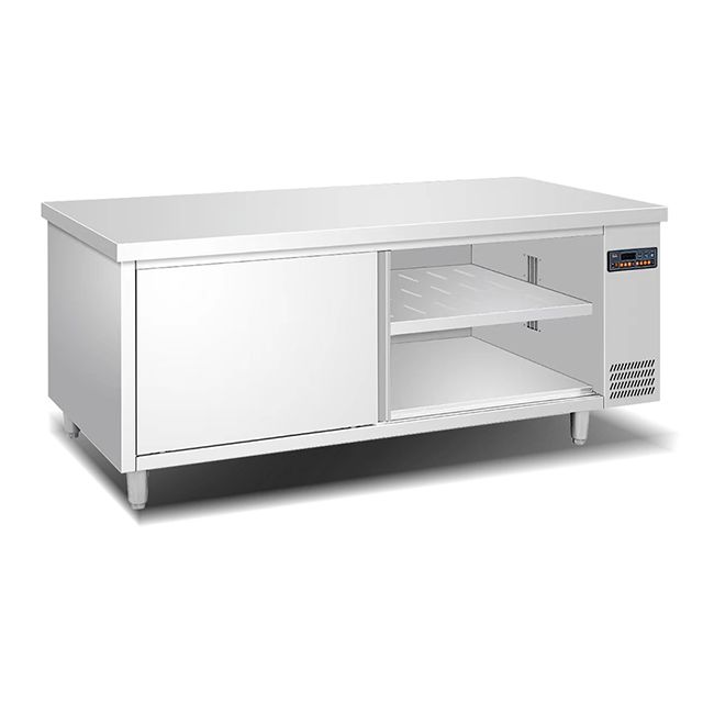 Restaurant Back-of-House Sink Cabinet Stainless Steel with Under-Sink Storage