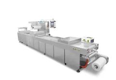 Pneumatic Tray Sealer Stainless Steel 370mm Film 360-1200 Boxes Hour