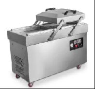 DZ-820/2SB Double Chamber Vacuum Sealer Manual Flip-Top Stainless Steel 820mm Seal
