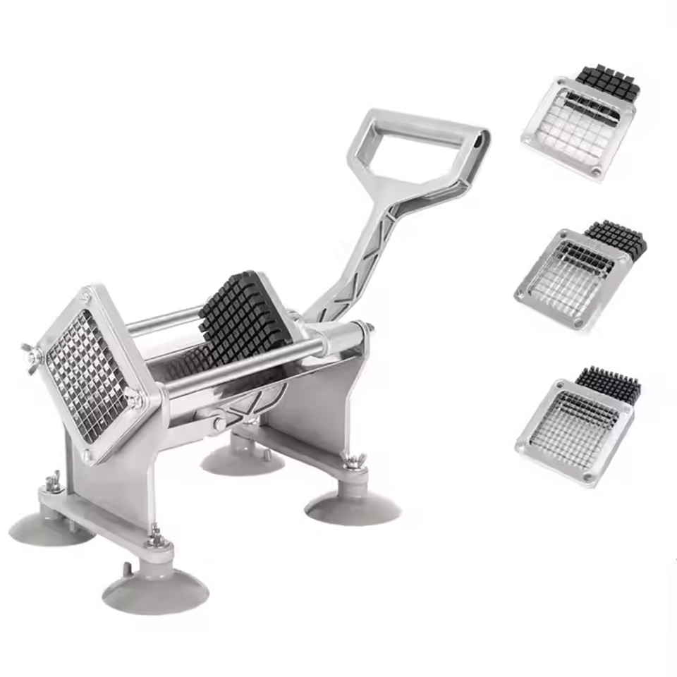 Manual French Fry Cutter Easy to Use for Home and Restaurant
